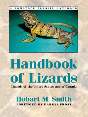 cover image of Handbook of Lizards